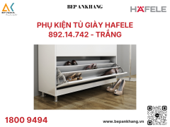 Phụ kiện tủ giày Hafele màu trắng - 892.14.742 